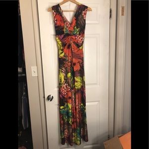 Floral Dress Size Medium By Dots